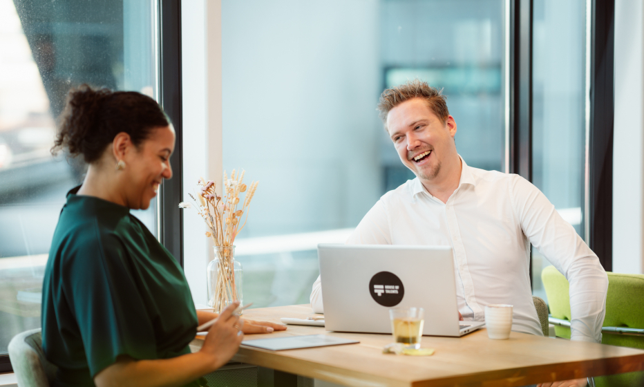 Sfeerbeeld vrouw en man