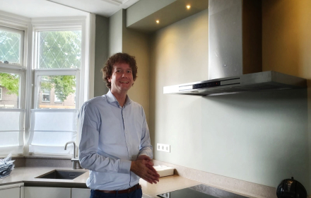 Stan Evers in de keuken