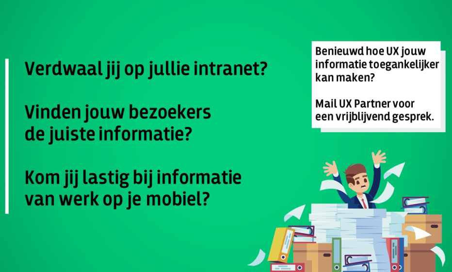 Informatie begrijpelijk maken met UX