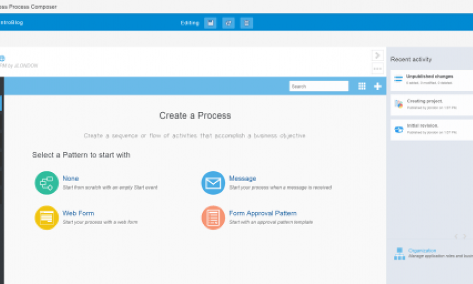 Create a new application