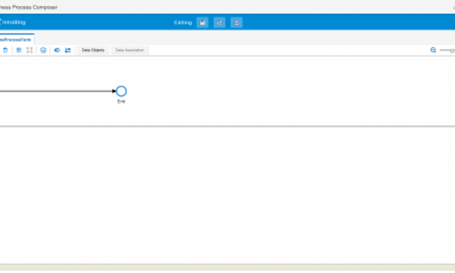 Empty process flow