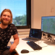Guus Holtkuile op werk