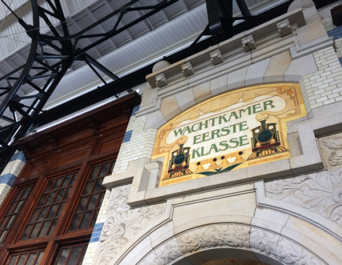 Wachtkamer Eerste Klas Treinstation