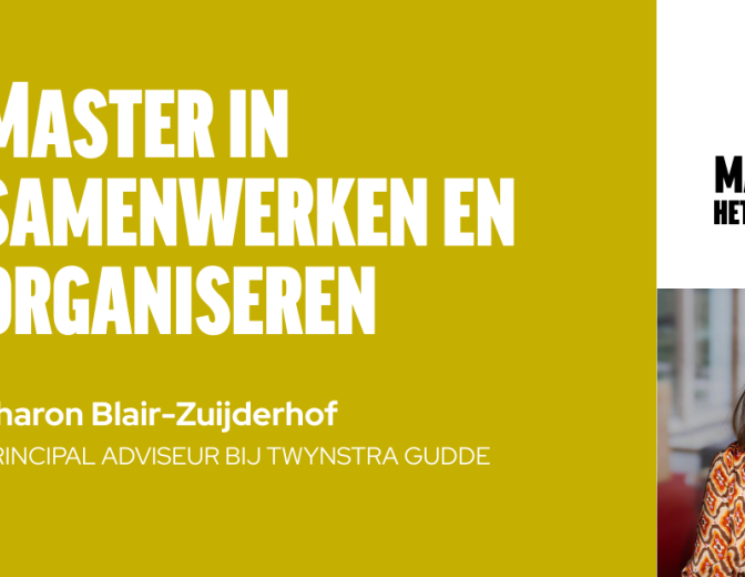 Sharon Blair Master aan het woord