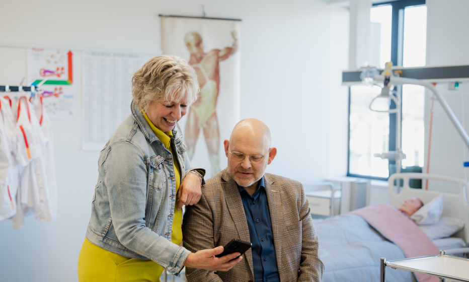 Coen en Cora Dulon College