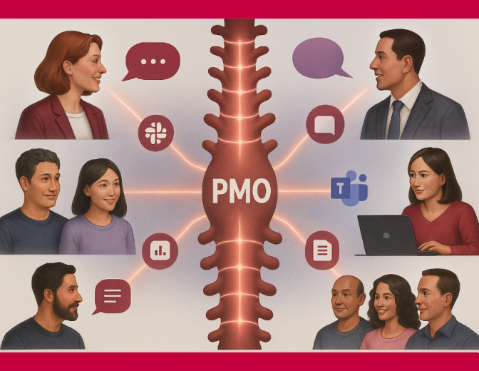 Communicatie de ruggengraat van PMO