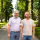 René en Gert sfeerbeeld buiten