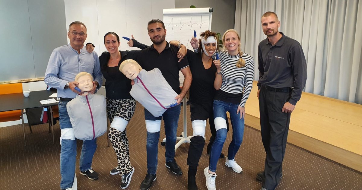 Met vlag en wimpel geslaagd voor BHV | House of Talents